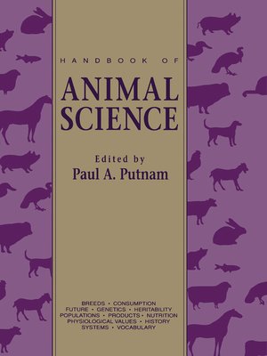 cover image of Handbook of Animal Science
